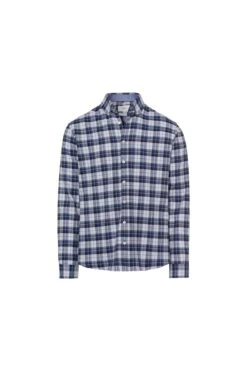Brax Hemd - Blau - Regular Fit Herren Hemden 753837926