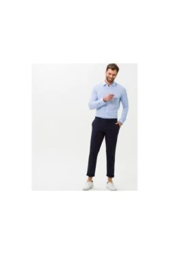 Brax Hemd - Blau - Regular Fit Herren Hemden 664858135 -Brax Stil Deutschland Verkaufs-Shop 3 org zoom 152