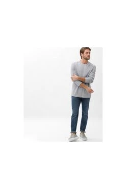 Brax Pullover - Silberfarben - Regular Fit Herren Pullover 753841125 -Brax Stil Deutschland Verkaufs-Shop 3 org zoom 78