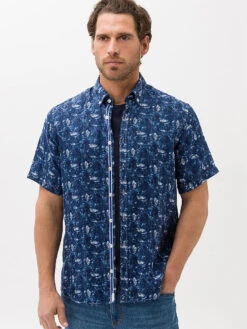 BRAX, Leinenhemd Modern FitDAN P -Brax Stil Deutschland Verkaufs-Shop brax leinenhemdmodernfitdanp 5 768 1024 75 7555198 5