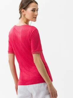 BRAX, Leinen T-Shirt CATHY -Brax Stil Deutschland Verkaufs-Shop brax leinent shirtcathy 4 768 1024 75 7527626 4